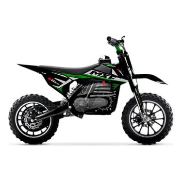 Imagem de Mini Moto Cross Infantil Ferinha Elétrica Mxf 500w 36v (amarelo)