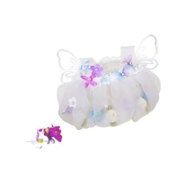 Imagem de Luwecf Conjunto de Vestido de Boneca de Fada Encantadora para Pato de Pelúcia de 15 Cm - Acessórios Mágicos Incluídos, Tipo de pino roxo