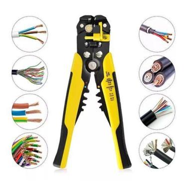Imagem de Alicate Decapador Cortador E Crimpador De Fios Cabos - BIGO IMPORTS