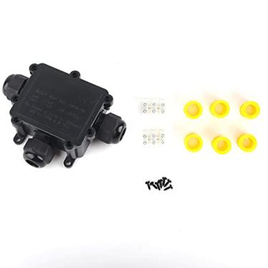 Imagem de Caixa de Junção à Prova D'água de Plástico IP68 M686, Alta Classificação à Prova D'água, Aplicável para Equipamentos Externos, Luzes de Rua, Luzes de Jardim, Luzes Subaquáticas,