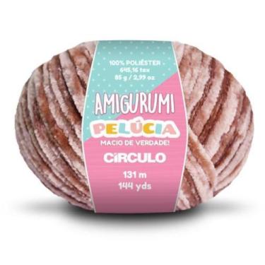 Imagem de Linha amigurumi pelucia 131m circulo cor 7567 - Círculo