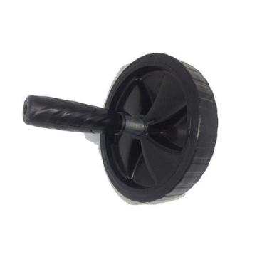 Imagem de Roda Exercícios Abdominal e Lombar Rythmoon, Preto