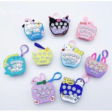 Imagem de Chaveiro Mini Pop It Fidget Toy Anti Stress Ansiedade Console Crianças