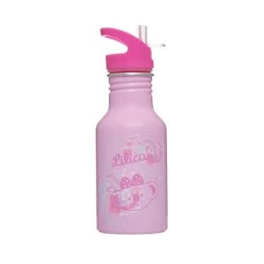 Imagem de Garrafa Térmica Squeeze Alumínio Lilica Ripilica RS Original, Rosa