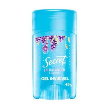 Imagem de Desodorante Antitranspirante em Gel Secret PH Balanced Lavender 45g, 1