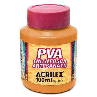 Imagem de Tinta Pva Fosca para Arte e Artesanato Acrilex 100ml - Cores Diversas,
