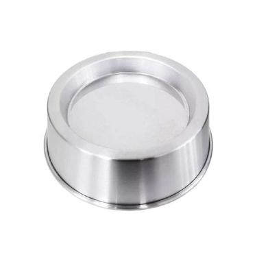 Imagem de Forma Ballerine em Alumínio Polido Bolo Piscina Vulcão 20cm - Continen
