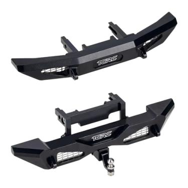Imagem de TCRC Aluminum Front and Rear Bumpers set for TRX4M Bronco 1/18 RC Crawler Car Upgrade Parts