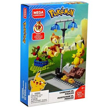 Imagem de Mega Construx Pokémon Chimchar Vs. Pikachu