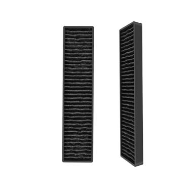 Imagem de Pacote com 2 filtros de carvão para micro-ondas 5230W1A003A compatível com LG Kenmore GE substituição do filtro de ar de carvão para micro-ondas LMHM2237BD LMV1650ST LMV2031SB LMV2031ST PVM9005SJ8SS