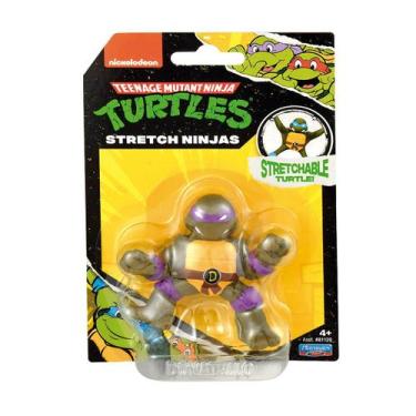 Imagem de As Tartarugas Ninja - Mini Boneco Elástico Donatello de 6cm