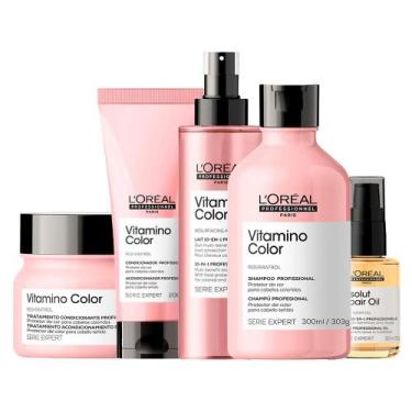 Imagem de Kit L'oréal Professionnel Serie Expert Vitamino Color - 4 Produtos + Ó