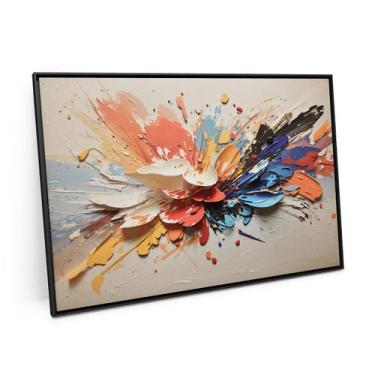 Imagem de Quadro Pétalas de Tinta - 1R-1422-120X080-FLUCOR-CANSEM - Bimper, Mold