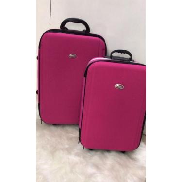 Imagem de Jogo de 2 malas com rodinhas  G23kg e P10kg frabags, Rosa