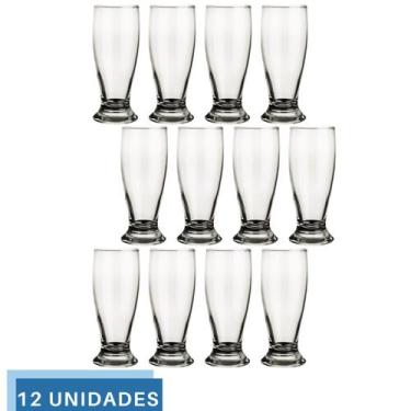 Imagem de Jogo 12 Copo 200ml Munich Cerveja Bar Restaurante Chopp Nadir - NADIR 
