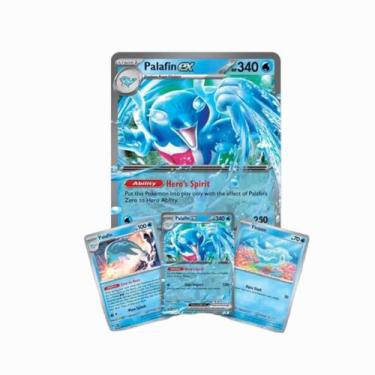 Imagem de Coleção Pokemon Palafin Ex 290-41160 40 Cartas - POKÉMON