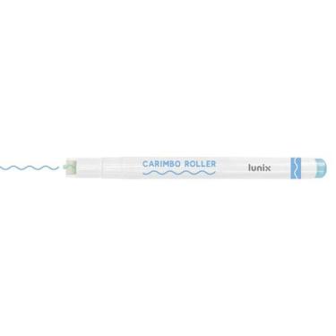 Imagem de Carimbo Roller Lunix TILIBRA Colorido, Azul, Onda