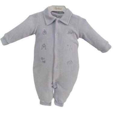 Imagem de Macacão Plush Luxo Longo Bebê Menino Letut Paraiso Rf 12733 - Letut / 