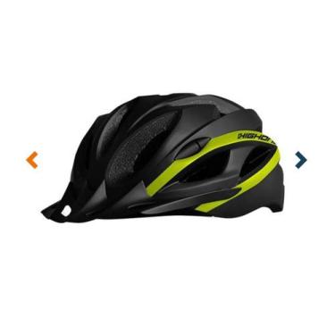 Imagem de Capacete High One Win mtb  com Sinalizador preto/amarelo  T- M 55-58cm