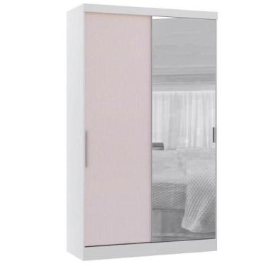 Imagem de Guarda Roupa Modulado 38cm 1 Porta Alpes - LUCIANE MÓVEIS