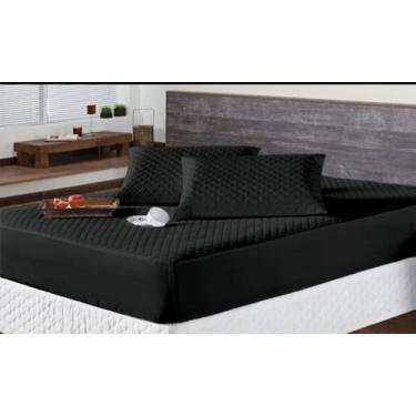 Imagem de Capa Protetora De Colchão Impermeável Matelada Com Elástico Solteiro B