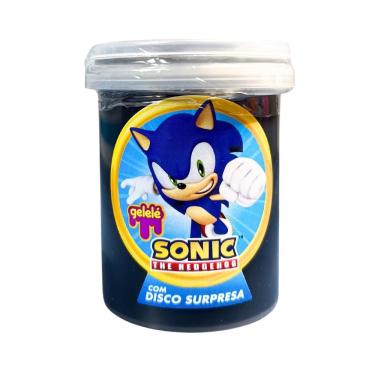Imagem de Slime Sonic Gelele Com Discos Surpresa