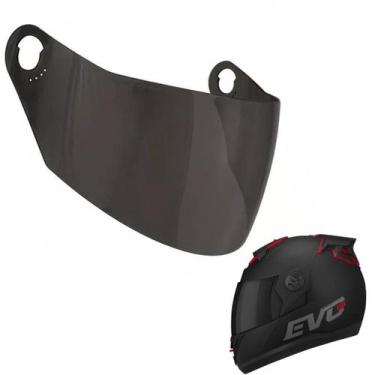Imagem de Viseira Evolution / G8 2MM Injetada Fumê Original - Pro Tork