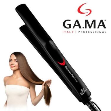 Imagem de Chapinha AntiFrizz Eleganza Plus Cerâmica Gama Italy Bivolt - GA.MA It