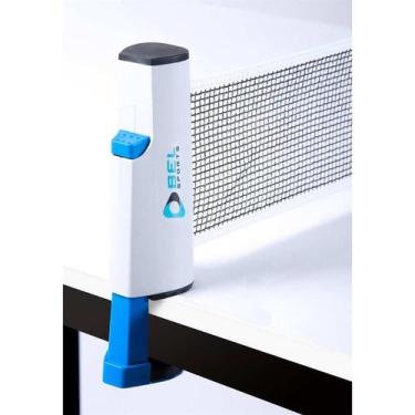 Imagem de Raquete para ping pong rede retratil p/tenis de mesa belfix