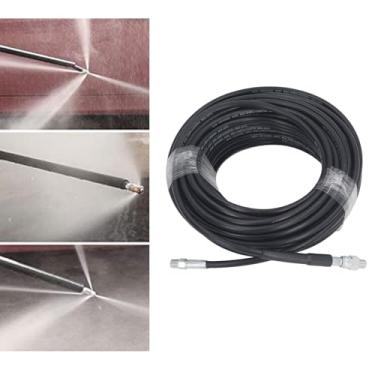 Imagem de Kit de Jato de Esgoto de 500 Pés para Lavadora de Pressão NPT Canto Rotativo e Botão Nariz Conjunto de Chave Inglesa de Bocal de Jato de Esgoto