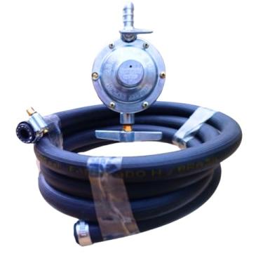 Imagem de FORMAGÁS, Regulador Registro Gás Cozinha Botijão Kit Mangueira 2,5 mts