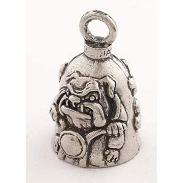 Imagem de Guardian Bad to the Bone Bulldog Motociclista Luck Gremlin Anel de equitação ou chaveiro