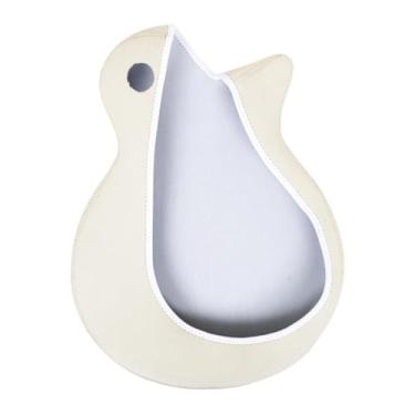 Imagem de Almencla Guitarra elétrica proteger capa saco de guitarra resistente saco de poeira instrumento musical para baixo guitarra clássica folk guitarra, Pele