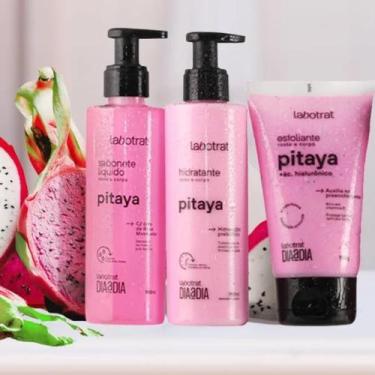 Imagem de Kit Dia a Dia Rosto e Corpo Labotrat Pitaya - Esfoliante + Hidratante 
