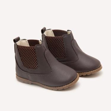 Imagem de Bota Bebê Botinha Infantil Jequinha com Elástico Calce Fácil Solado An