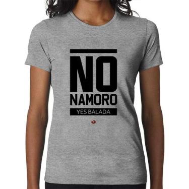 Imagem de Baby Look No namoro, Yes balada - Foca na Moda, Cinza, P