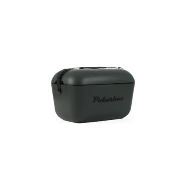 Imagem de Bolsa Térmica Cooler Retrô Com Alça Em Couro 12 Litros - Polarbox - Floresta Verde
