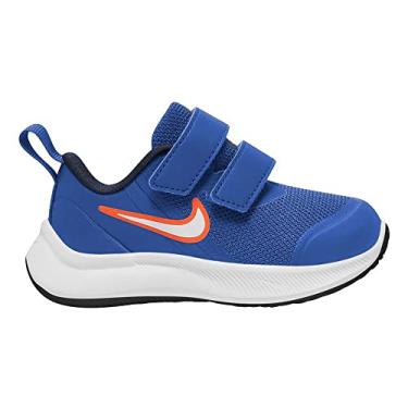 Imagem de Nike Tênis infantil unissex, Game Royal Branco Midnight Navy, 22 EU