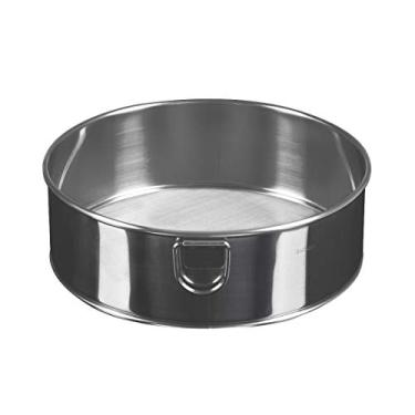 Imagem de Xpanal Flour Sieve Fine Mesh, 6" Stainless Steel 60 Mesh Round Flour Sifter for Baking Cake Bread