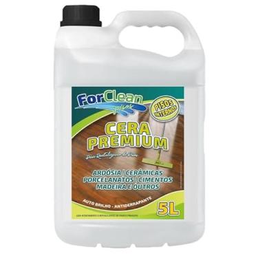 Imagem de Cera Acrilica para Ardosia, Antiderrapante de Auto Brilho. 5 Litros - Rende até 250m²