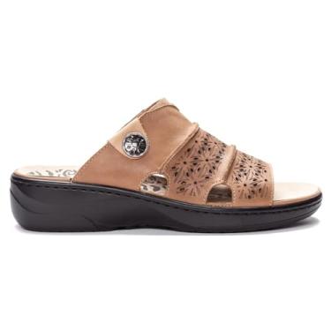 Imagem de Propet Women's Gertie Slide Sandal, Beige, 10.5 X-Wide