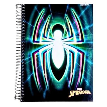 Imagem de Caderno Universitário Homem Aranha 15 Matérias - Jandaia