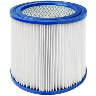 Imagem de 9032933 Filtro de cartucho HEPA para aspirador de pó de cinzas compatível com Shop-Vac 9032933 Cartucho HEPA aspirador de pó de oficina Este filtro serve para 4041100 e 4041200 (modelo CAV150). 1QTY
