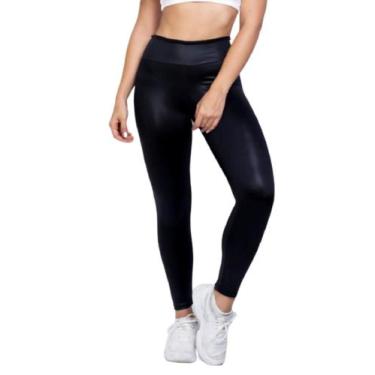 Imagem de Calça Legging Basica Suplex em Cirrê - WOLFOX, Preto, G