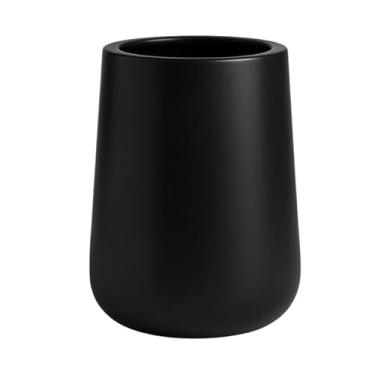 Imagem de Vaso Fibra De Vidro Decorativo Paris P 45cm (PRETO FOSCO)