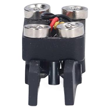 Imagem de Chave de prática de código Morse, chave automática de remo duplo com base magnética para comunicação de rádio com código Morse CW, para estação de ondas curtas de rádio amador