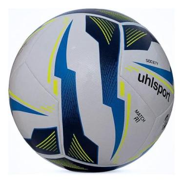 Imagem de Bola futebol society uhlsport match r1 2025 (pto/azl/amr)