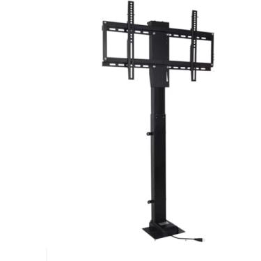 Imagem de CUTPOIY Suporte de parede de TV elétrico para TV, escondido no armário, serve para telas de LED de 66 a 70 polegadas, com carga de 60 kg/132 lbs para TVs de 26 a 70 polegadas