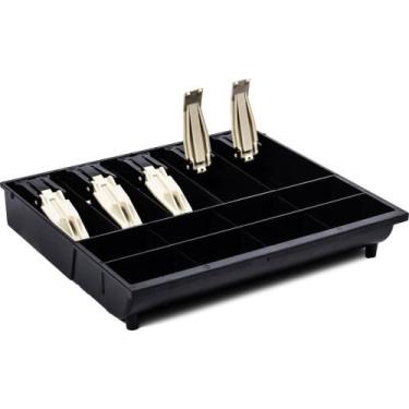 Imagem de Gaveta para Dinheiro Porta Cédulas com Prendedor Plástico - Menno