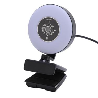 Imagem de 2025 Nova Webcam de Atualização 4K para PC, Foco Automático AF Web Cam USB Com Controle Remoto de Luz e Microfone, Plug and Play, para Chamadas de Vídeo para Desktop para Laptop